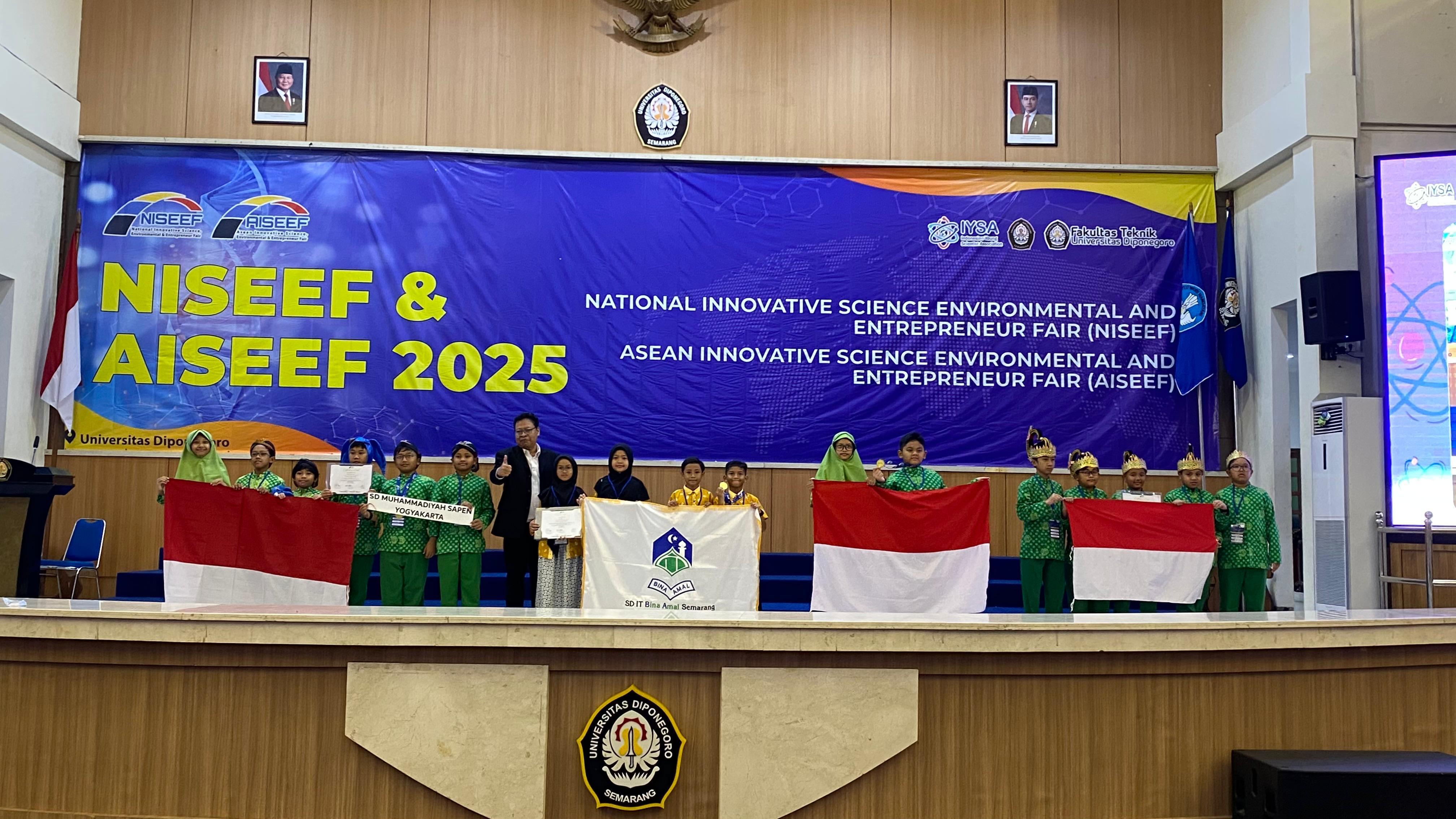 SD Muhammadiyah Sapen Borong Sepuluh Medali di Ajang AISEEF 2025